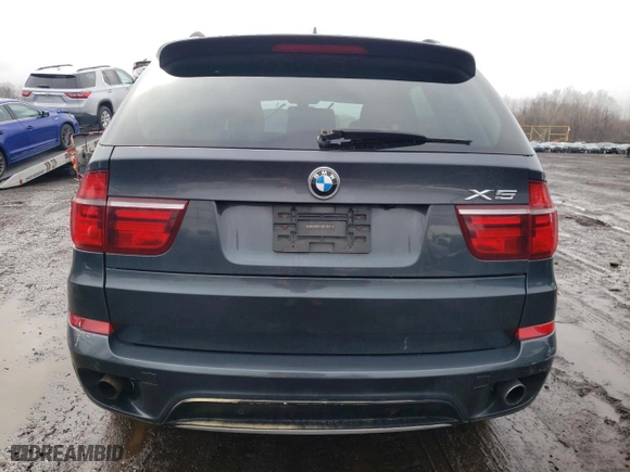2011 BMW X5 35i with VIN 5UXZV4C51BL743614, listed as a Copart auction lot 51591675 with 0 mi miles and Clean Title. Bid and sale history available at carsss.com. Image 6.
