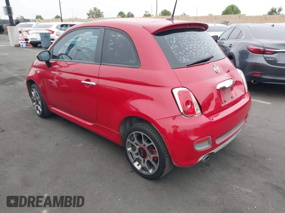 2013 FIAT 500 Sport with VIN 3C3CFFBR5DT544145, listed as a IAAI auction lot 42346912 with 137,622 mi miles and . Bid and sale history available at DreamBid. Image 3.