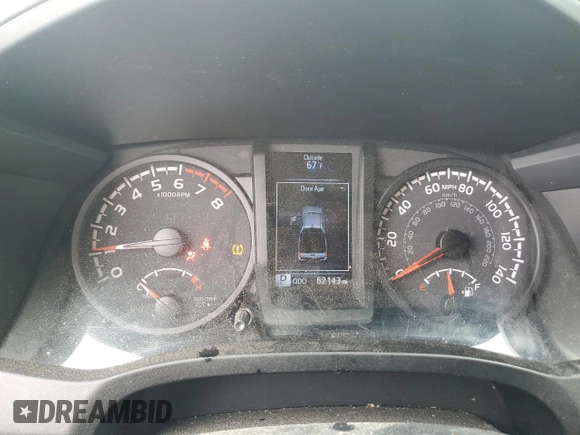 2021 Toyota Tacoma SR with VIN 3TMCZ5AN3MM377922, listed as a Copart auction lot 58915695 with 62,143 mi miles and Salvage title. Bid and sale history available at DreamBid. Image 9.