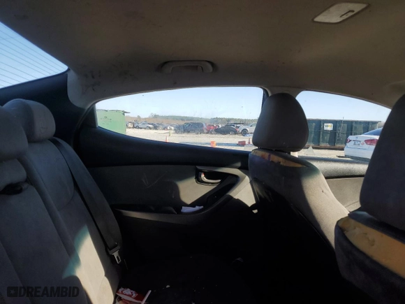 2013 Hyundai Elantra GLS PZEV with VIN KMHDH4AE8DU766273, listed as a Copart auction lot 44061105 with 127,349 mi miles and Salvage Title. Bid and sale history available at carsss.com. Image 10.