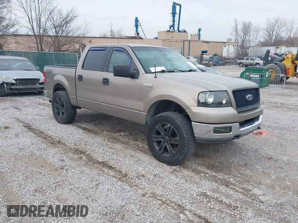2004 Ford F-150 XLT with VIN 1FTRW14W14KB84997, listed as a IAAI auction lot 41551031 with 274,894 mi miles. Bid and sale history available at carsss.com. Image 1.