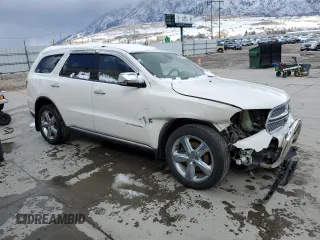 2012 Dodge Durango Citadel with VIN 1C4SDJET2CC192580, listed as a Copart auction lot 49098225 with 166,325 mi miles and Salvage Title. Bid and sale history available at DreamBid. Image 4.
