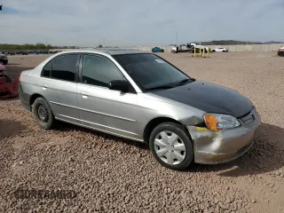 2002 Honda Civic EX with VIN 1HGES26782L051944, listed as a Copart auction lot 47958055 with 286,468 mi miles and Salvage Title. Bid and sale history available at DreamBid. Image 4.