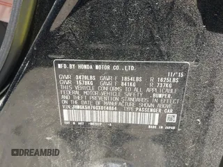 2016 Honda Fit EX с VIN JHMGK5H76GX014864, выставлен на аукционе IAAI как лот 42479777 с пробегом 118 470 миль миль и . История ставок и продаж доступна на DreamBid. Изображение 9.