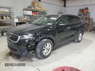 2020 Kia Sorento LX with VIN 5XYPGDA32LG651798, listed as a Copart auction lot 46217775 with 50,659 mi miles and Salvage Title. Bid and sale history available at carsss.com. Image 1.