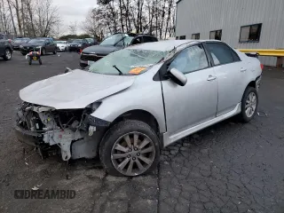 2009 Toyota Corolla with VIN 1NXBU40E29Z108900, listed as a Copart auction lot 85593854 with Not Provided miles and Salvage Title. Bid and sale history available at carsss.com. Image 1.