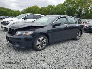 2014 Honda Accord LX z VIN 1HGCR2F31EA163727, wystawiony jako Copart lot #57949115 z przebiegiem 91 015 mil mil oraz Czysty tytuł • Clean title. Historia ofert i sprzedaży dostępna na DreamBid. Obrazek 1.