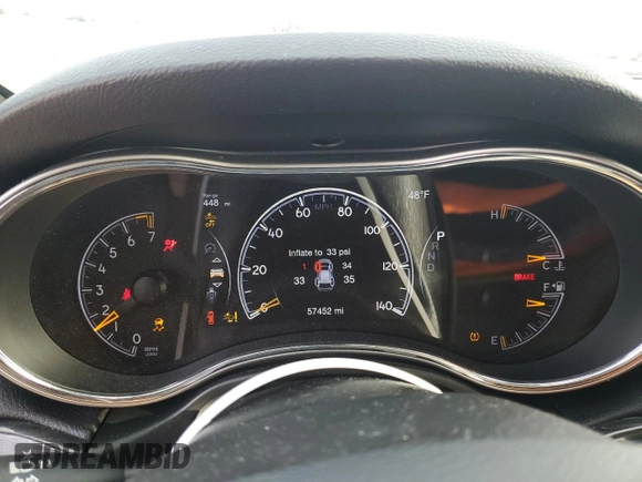 2021 Jeep Grand Cherokee Trailhawk with VIN 1C4RJFLG0MC525273, listed as a Copart auction lot 49632275 with 57,452 mi miles and Salvage title. Bid and sale history available at DreamBid. Image 9.