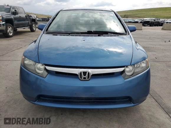 2007 Honda Civic EX with VIN 1HGFA16877L043402, listed as a Copart auction lot 56257455 with 141,347 mi miles and Clean Title. Bid and sale history available at DreamBid. Image 5.