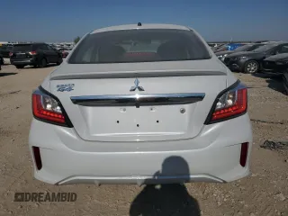 2023 Mitsubishi Mirage ES with VIN ML32FUFJ5PHF05662, listed as a Copart auction lot 53632475 with 21,861 mi miles and Salvage title. Bid and sale history available at DreamBid. Image 6.