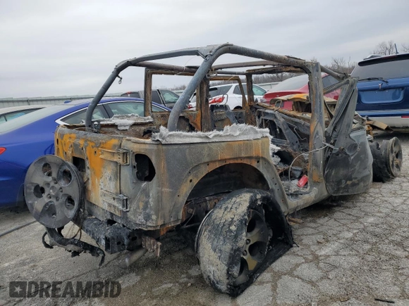 2018 Jeep Wrangler JK Unlimited Altitude with VIN 1C4BJWEG4JL811427, listed as a Copart auction lot 85540544 with Not Provided miles and Salvage Title. Bid and sale history available at carsss.com. Image 3.