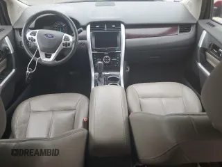 2013 Ford Edge Limited with VIN 2FMDK3KC6DBE15750, listed as a Copart auction lot 55727365 with 169,368 mi miles and Salvage title. Bid and sale history available at DreamBid. Image 8.
