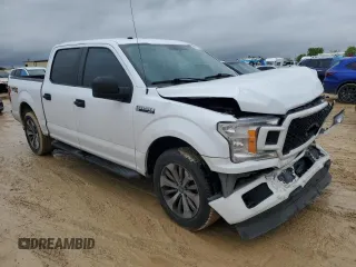 2018 Ford F-150 XL with VIN 1FTEW1CG6JKE91943, listed as a Copart auction lot 50971715 with 109,870 mi miles and Salvage Title. Bid and sale history available at carsss.com. Image 4.
