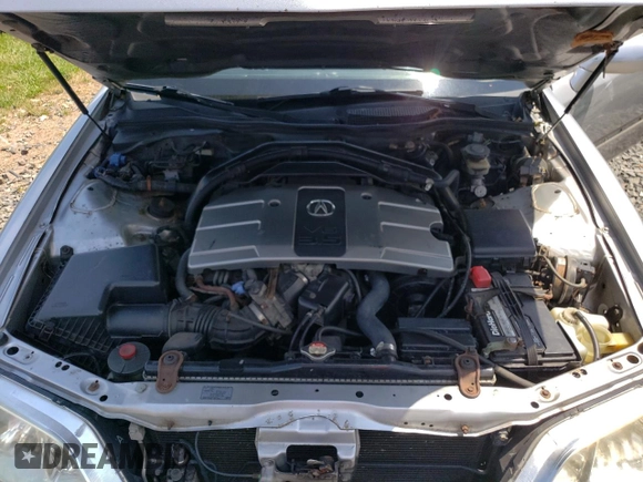 2002 Acura RL with VIN JH4KA96582C006545, listed as a Copart auction lot 61915624 with 159,038 mi miles and Salvage Title. Bid and sale history available at carsss.com. Image 11.
