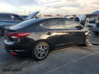 2020 Hyundai Elantra SEL with VIN 5NPD84LF4LH555476, listed as a Copart auction lot 86433294 with 72,471 mi miles and Salvage Title. Bid and sale history available at carsss.com. Image 3.