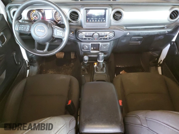 2023 Jeep Wrangler Sport with VIN 1C4HJXDGXPW697782, listed as a Copart auction lot 46709525 with 16,147 mi miles and Clean Title. Bid and sale history available at DreamBid. Image 8.