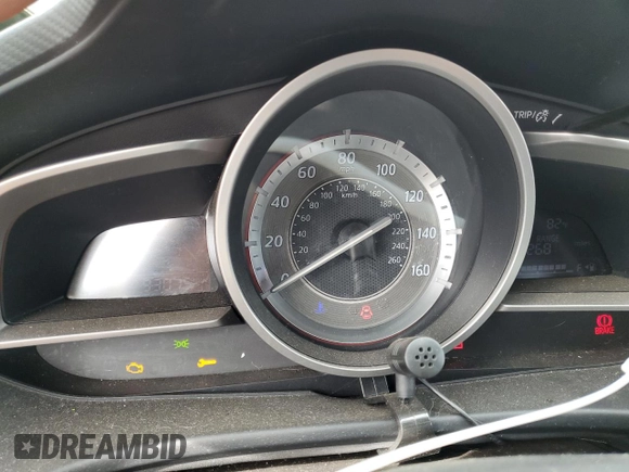 2014 Mazda 3 i Grand Touring with VIN JM1BM1M7XE1120268, listed as a Copart auction lot 43279765 with 93,075 mi miles and Salvage Title. Bid and sale history available at DreamBid. Image 9.