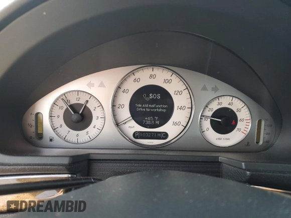 2005 Mercedes-Benz E 5.0L with VIN WDBUF70J55A617413, listed as a Copart auction lot 43297435 with 103,271 mi miles and Clean Title. Bid and sale history available at carsss.com. Image 9.