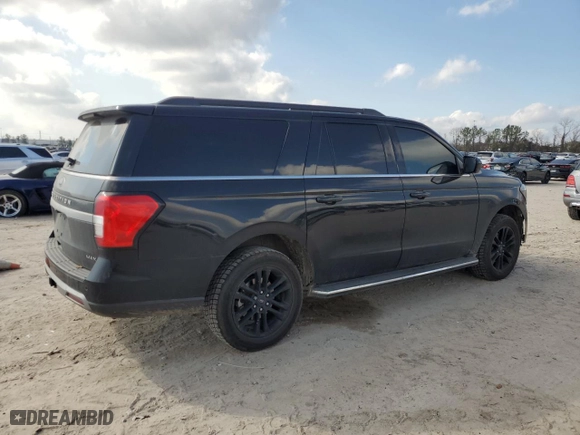 2022 Ford Expedition Max XLT with VIN 1FMJK1HT4NEA49078, listed as a Copart auction lot 44377275 with 49,055 mi miles and Salvage Title. Bid and sale history available at carsss.com. Image 3.