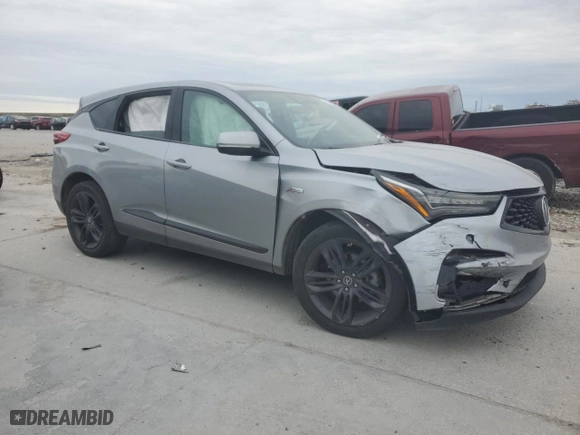 2019 Acura RDX w/A-Spec Pkg with VIN 5J8TC1H6XKL015501, listed as a Copart auction lot 46452295 with 62,276 mi miles and Salvage Title. Bid and sale history available at carsss.com. Image 4.