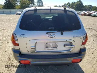 2003 Hyundai Santa Fe GLS with VIN KM8SC13D43U517220, listed as a Copart auction lot 76797714 with 126,733 mi miles and Salvage Title. Bid and sale history available at carsss.com. Image 6.