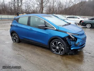 2022 Chevrolet Bolt EV 2LT with VIN 1G1FX6S09N4134598, listed as a Copart auction lot 72681432 with 2,582 mi miles. Bid and sale history available at carsss.com. Image 4.