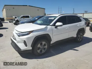 2022 Toyota RAV4 XLE with VIN 2T3P1RFV0NC274807, listed as a Copart auction lot 49856655 with 74,656 mi miles and Salvage Title. Bid and sale history available at carsss.com. Image 1.