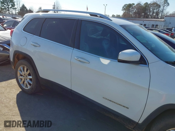 2017 Jeep Cherokee Limited with VIN 1C4PJLDB5HW534225, listed as a IAAI auction lot 41653438 with 126,611 mi miles. Bid and sale history available at carsss.com. Image 13.