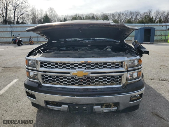 2015 Chevrolet Silverado 1500 LT with VIN 3GCUKREC1FG367450, listed as a Copart auction lot 49612615 with 94,591 mi miles and Salvage Title. Bid and sale history available at carsss.com. Image 5.