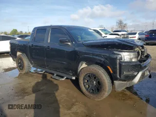 2022 Nissan Frontier Pro-X with VIN 1N6ED1EJXNN637311, listed as a Copart auction lot 45567135 with 60,224 mi miles and Salvage title. Bid and sale history available at DreamBid. Image 4.