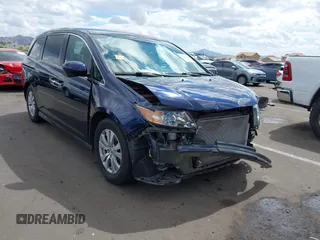 2017 Honda Odyssey SE with VIN 5FNRL5H30HB025472, listed as a IAAI auction lot 42212081 with 33,557 mi miles and . Bid and sale history available at carsss.com. Image 1.