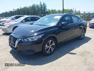 2022 Nissan Sentra SV z VIN 3N1AB8CV0NY256613, wystawiony jako IAAI lot #42440347 z przebiegiem 65 030 mil mil oraz . Historia ofert i sprzedaży dostępna na DreamBid. Obrazek 2.