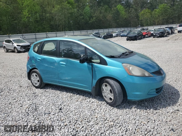 2013 Honda Fit with VIN JHMGE8H39DC019758, listed as a Copart auction lot 51323995 with 148,321 mi miles and Salvage Title. Bid and sale history available at carsss.com. Image 4.