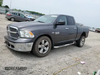2014 Ram 1500 SLT z VIN 1C6RR7GT6ES361631, wystawiony jako Copart lot #59173155 z przebiegiem 153 417 mil mil oraz Czysty tytuł • Clean title. Historia ofert i sprzedaży dostępna na DreamBid. Obrazek 1.