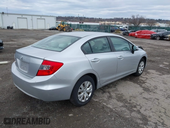 2012 Honda Civic LX с VIN 2HGFB2F57CH300607, выставлен на аукционе IAAI как лот 41738097 с пробегом 201 074 миль миль и . История ставок и продаж доступна на DreamBid. Изображение 4.