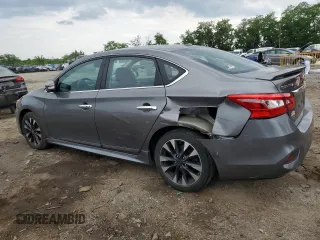 2017 Nissan Sentra SR with VIN 3N1AB7AP9HY237576, listed as a Copart auction lot 58853165 with 93,720 mi miles and Salvage title. Bid and sale history available at DreamBid. Image 2.