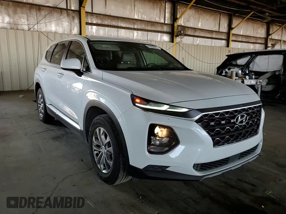 2019 Hyundai Santa Fe SE z VIN 5NMS23AD4KH038484, wystawiony jako Copart lot #59189315 z przebiegiem 69 900 mil mil oraz Szkoda całkowita • Salvage title. Historia ofert i sprzedaży dostępna na DreamBid. Obrazek 14.