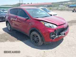 2017 Kia Sportage LX with VIN KNDPMCAC8H7296742, listed as a IAAI auction lot 42096883 with 160,511 mi miles and . Bid and sale history available at carsss.com. Image 6.