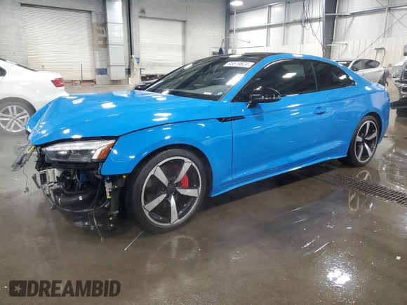 2022 Audi A5 S line Premium Plus z VIN WAUTAAF55NA018589, wystawiony jako Copart lot #85519824 z przebiegiem 29 752 mil mil oraz Szkoda całkowita • Salvage title. Historia ofert i sprzedaży dostępna na DreamBid. Obrazek 1.