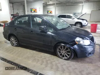 2008 Suzuki SX4 Convenience Pkg with VIN JS2YC415X85111297, listed as a Copart auction lot 47944255 with 95,003 mi miles and Salvage Title. Bid and sale history available at carsss.com. Image 4.