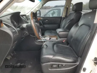 2011 Infiniti QX56 7-passenger with VIN JN8AZ2NF1B9503607, listed as a Copart auction lot 83296614 with 189,749 mi miles and Clean Title. Bid and sale history available at carsss.com. Image 7.