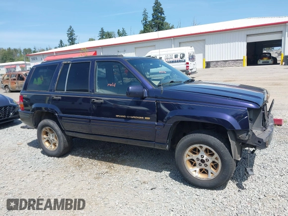 1997 Jeep Grand Cherokee Limited с VIN 1J4GZ78YXVC549289, выставлен на аукционе IAAI как лот 42474073 с пробегом 265 188 миль миль и . История ставок и продаж доступна на DreamBid. Изображение 14.