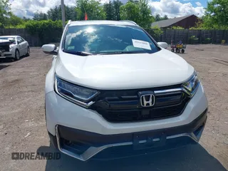 2022 Honda CR-V Touring with VIN 2HKRW2H91NH654021, listed as a IAAI auction lot 39517068 with 77,671 mi miles. Bid and sale history available at carsss.com. Image 12.