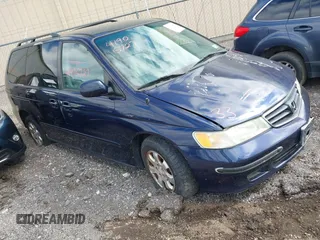 2003 Honda Odyssey EX z VIN 5FNRL18653B076073, wystawiony jako IAAI lot #41905727 z przebiegiem 143 155 mil mil oraz . Historia ofert i sprzedaży dostępna na DreamBid. Obrazek 1.