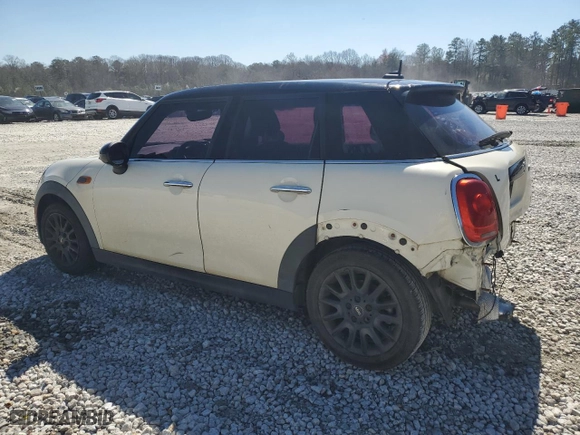 2017 MINI Hardtop 4 Door Cooper with VIN WMWXU1C59H2E17486, listed as a Copart auction lot 46502315 with 107,639 mi miles and Salvage Title. Bid and sale history available at carsss.com. Image 2.