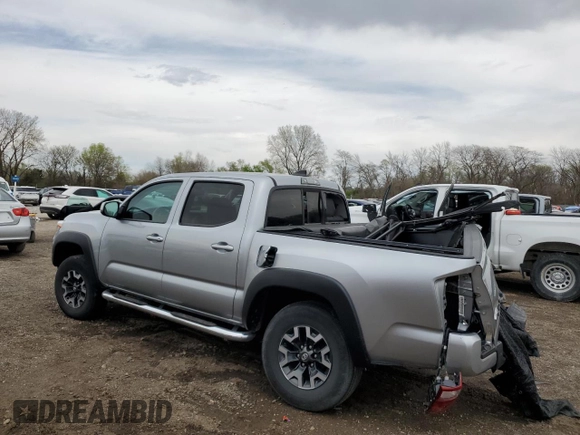 2022 Toyota Tacoma SR with VIN 3TMCZ5AN0NM533089, listed as a Copart auction lot 53757995 with 27,298 mi miles and Salvage title. Bid and sale history available at DreamBid. Image 2.