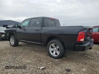 2012 Ram 1500 Sport with VIN 1C6RD7MT6CS321632, listed as a Copart auction lot 51009005 with 153,154 mi miles and Clean Title. Bid and sale history available at carsss.com. Image 2.