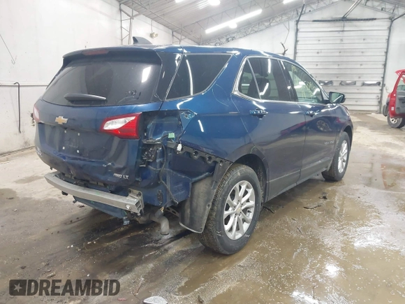 2019 Chevrolet Equinox LT with VIN 2GNAXUEV6K6298549, listed as a IAAI auction lot 42050786 with 43,870 mi miles and . Bid and sale history available at DreamBid. Image 4.
