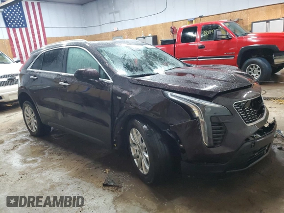2021 Cadillac XT4 AWD Luxury with VIN 1GYFZBR43MF000217, listed as a Copart auction lot 78197354 with 40,009 mi miles and Non Repairable. Bid and sale history available at DreamBid. Image 4.