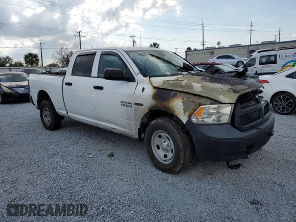 2016 Ram 1500 Tradesman with VIN 1C6RR7SMXGS174511, listed as a Copart auction lot 43504455 with Not provided miles and Salvage title. Bid and sale history available at DreamBid. Image 4.